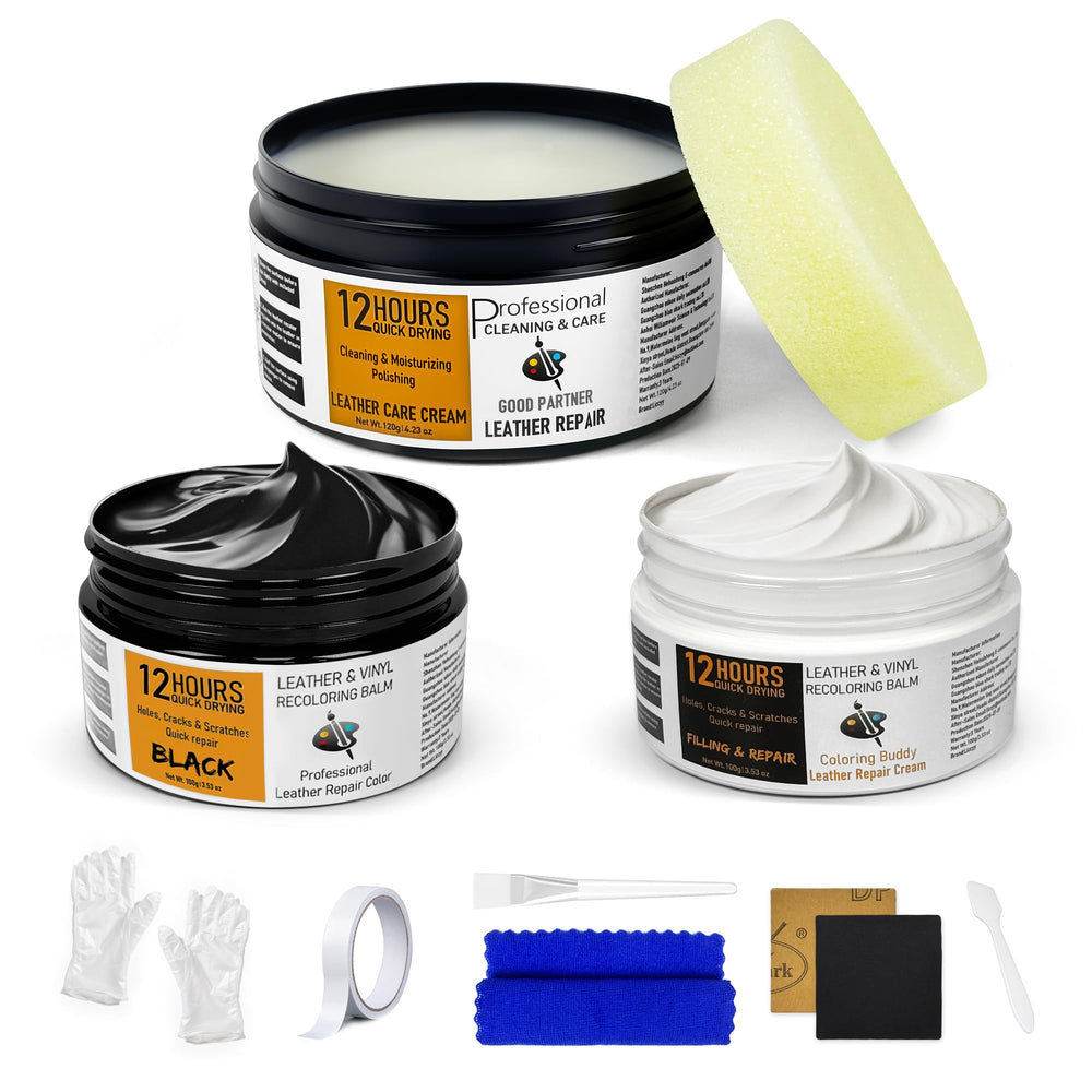 Liccyy front packaging showing full black repair kit and benefit of complete set