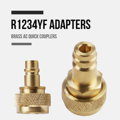 Lichamp conversion adapter detail highlighting copper threads and O-ring sealing