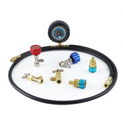 Lichamp kit front view showing organized gauges and accessories for easy identification and benefit