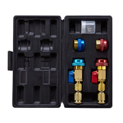 Lichamp front view of complete tool kit for quick valve core replacement