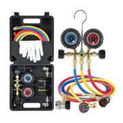Lichamp manifold front panel showing controls and easy-read dials for fast diagnostics