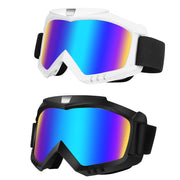 Lievermo goggles front view showing black and white pair, ready-to-wear protection