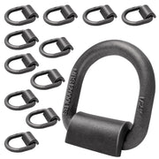 lifgarfe front view of 12-piece D-ring set shows durable package and capacity benefits
