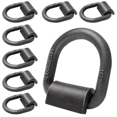 lifgarfe front packaging showing the 8-piece D-ring kit and clear contents benefit