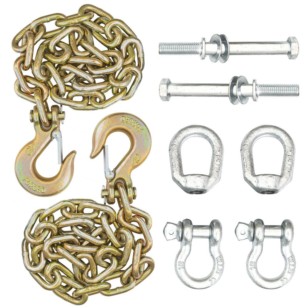 lifgarfe front packaging showing complete safety chain kit and components for easy purchase benefit