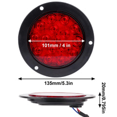 LIGBT side profile housing and mounting holes for secure attachment benefit