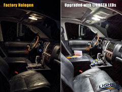 LIGHSTA close-up LED chip detail highlighting crisp white output benefit