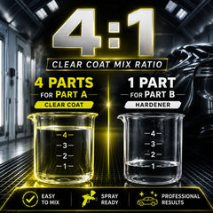 LiME LiNE cured clearcoat glossy close-up highlighting durable shine