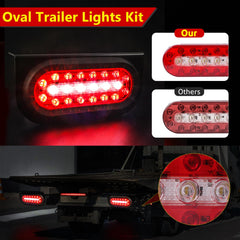 LIMICAR amber and red side marker lights array providing side visibility