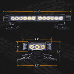 LINKITOM magnetic base detail with rubber pads protecting vehicle