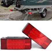 LINKITOM front view of both taillights showing clear benefits of waterproof design