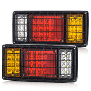 LINKITOM front view tail light bar showing clear lens and LEDs for improved visibility