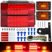 LINKITOM front view of complete tail light kit showing components and durability