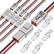 Linkstyle connector front packaging showing kit contents and durable build benefits
