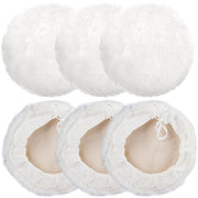 Linkstyle front packaging showing six 7-inch wool polishing bonnets, professional kit benefit
