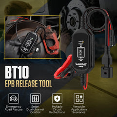 LINXINO BT10 connector set laid out to show universal fit and quick hookup benefit