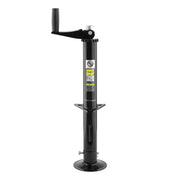 Lippert Components Quick Drop front view showing robust jack and benefit fast setup