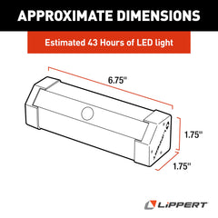 Lippert Components underside magnets close-up showing secure quick-to-mount attachment