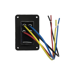 Lippert mounted switch in RV panel demonstrating restored automated stabilizer control