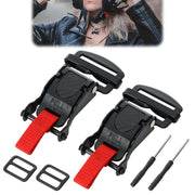 Liqqlex front view of buckle kit showing components and easy upgrade benefit