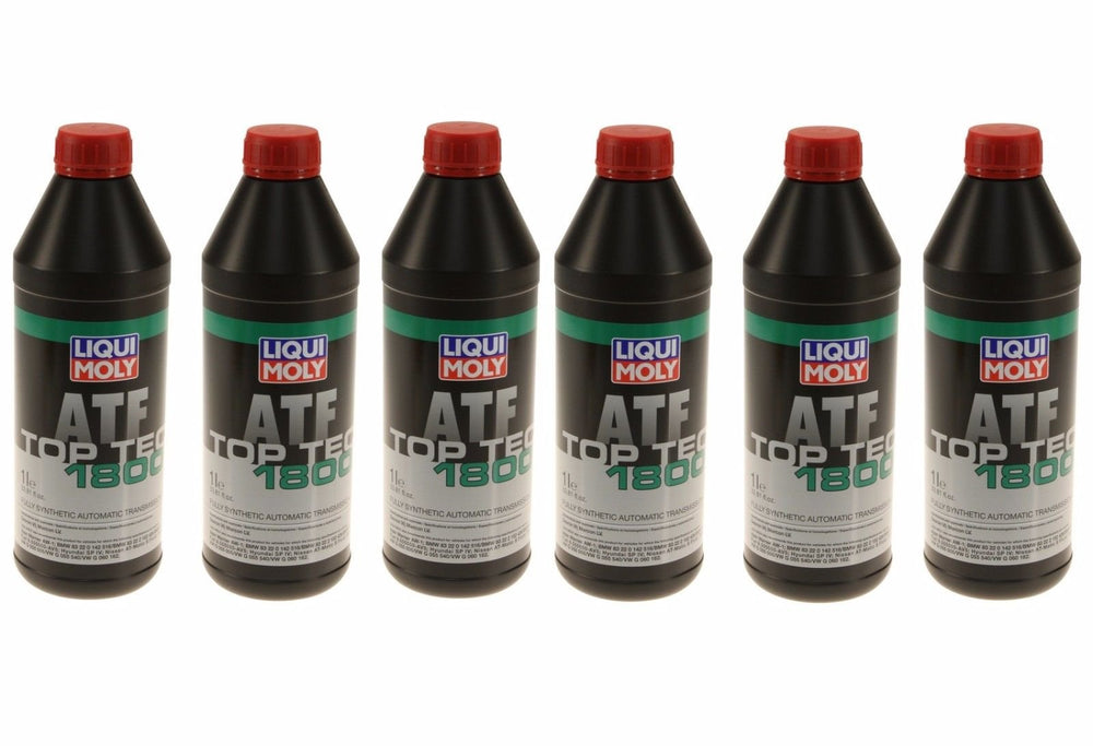 Liqui Moly ATF 6L front label showing brand and BMW part reference for confident fitment