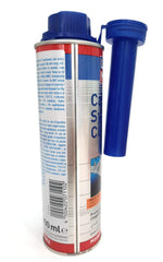Liqui Moly being poured into a fuel funnel for easy tank addition benefit