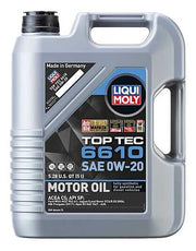 Liqui Moly front label on 5L bottle showing product and origin benefit