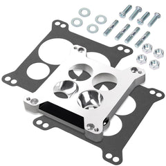 liriuda Edelbrock adapter front view showing fit and alignment benefit