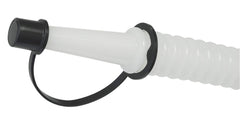Lisle 19702 being used to pour oil into engine, simplifies oil transfer