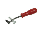 Lisle 58430 front view showing tool shape and handle for clean seal removal