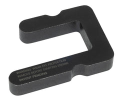 Lisle 59560 front profile showing double-sided tabs and finish for durable installation