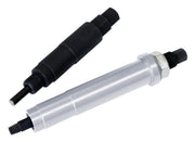 Lisle broken plug remover front view showing case and tools for neat storage