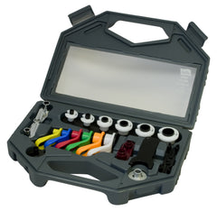 Lisle front view showing organized tools for fast disconnections