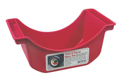 Lisle wheel pan front view catching hub oil and keeping workspace clean
