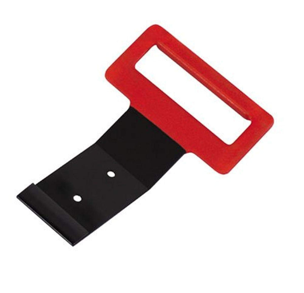 Lisle window belt molding remover front view showing durable powder-coated finish and precise tip