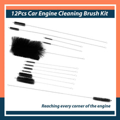 Lisnhlin brush head close-up highlighting mixed wire and nylon tips for targeted cleaning