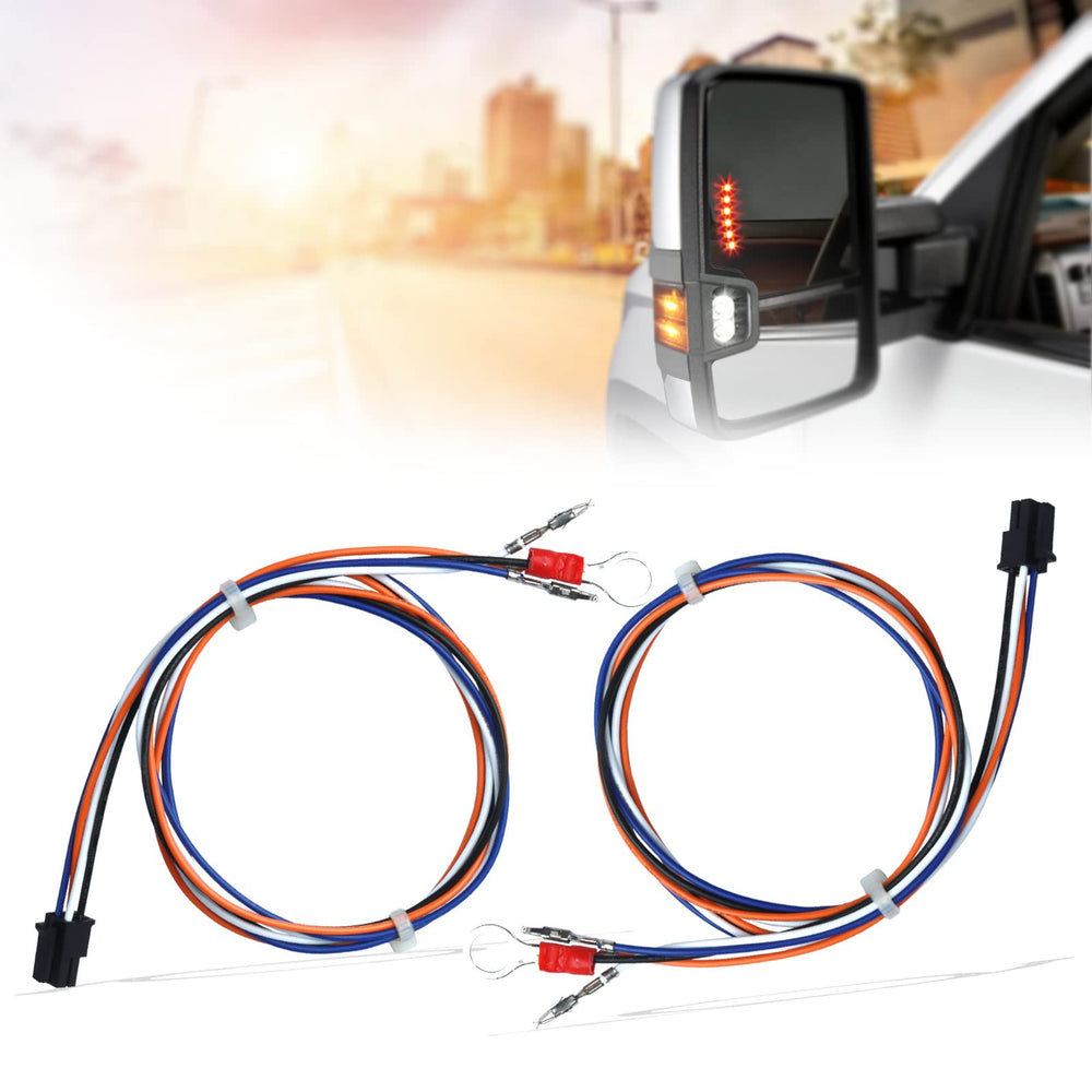 Lisnhlin front view of harness packaging showing plug benefits