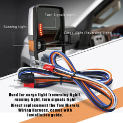 Lisnhlin installed harness inside truck door for easy fitment