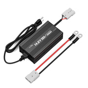 LiTime charger front view showing ports and rugged casing for reliable charging