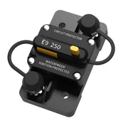 LiTime 250A front view showing robust housing and mounting base for reliable protection