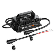 LiTime front view of charger showing compact design and durable build advantage