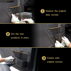 LitMiRaCle pocket installed driver side offering organized access