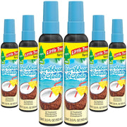 LITTLE TREES front packaging showing tropical Caribbean Colada scent and convenience