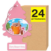 LITTLE TREES front packaging showing 24 cherry blossom trees and clear branding