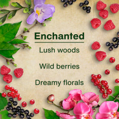 LITTLE TREES detailed print and texture on Enchanted air freshener, shows durable finish