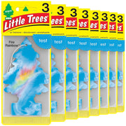 LITTLE TREES front packaging showing colorful Fire Rainbow design and benefits