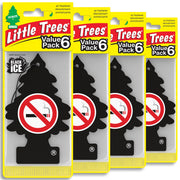 LITTLE TREES front packaging showing No Smoking scent and pack count benefit