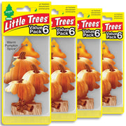 LITTLE TREES front packaging showing pumpkin spice scent and count benefit