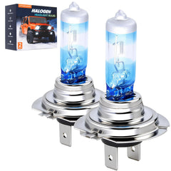 littlelucky H7 front packaging showing bulb pair and benefit easy upgrade