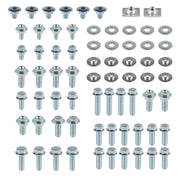 LivTee front packaging showing white fastener kit and organized contents for quick selection